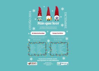 La red municipal de bibliotecas a traves de su programa "Más que leer" propone 2 actividades navideñas