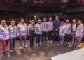 Javier López Estrada con los participantes en el Certamen Nacional de Gastronomía