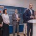 El Alcalde de Torrelavega Javier López Estrada en la presentación de la iniciativa junto al consejero Roberto Media