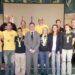 El consejero, con algunos de los deportistas premiados