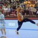 El jugador del Bathco BM Torrelavega, Guilherme Linhares