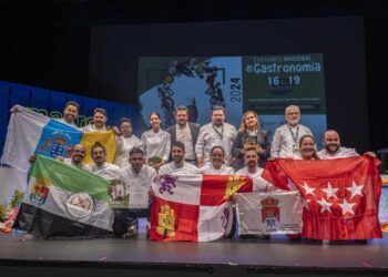 Foto de los ganadores en las diferentes categorías