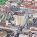 Imagen de la caldera de la fabrica de sniace