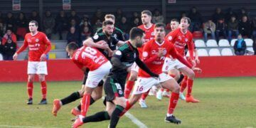 Imagen del derbi disputado en la temporada 22-23