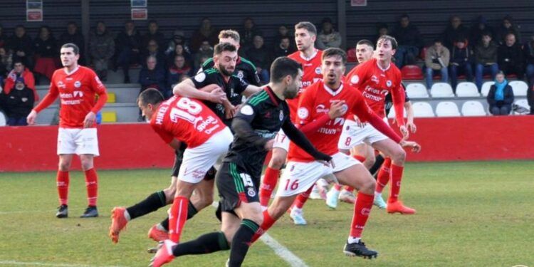 Imagen del derbi disputado en la temporada 22-23