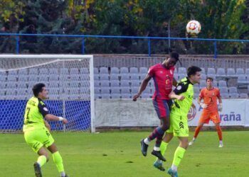 Imagen del partido contra el Real Ávila.