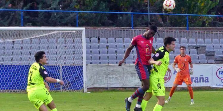 Imagen del partido contra el Real Ávila.