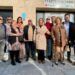 La Alcaldesa con familiares y miembros de la corporación