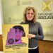La concejal del Ayuntamiento de Torrelavega Patricia Portilla en la presentación de los actos del 25N
