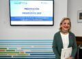 La concejala Chabela Gómez Barredo durante la presentación de los presupuestos 2025