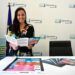 La concejala de Juventud, Noemí Méndez en la presentación de las actividades de la noche es jove