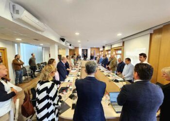 Imagen del Pleno del Ayuntamiento de Torrelavega