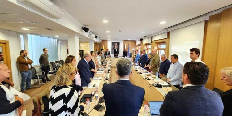 Imagen del Pleno del Ayuntamiento de Torrelavega