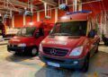 Vehículos bomberos ayuda Valencia