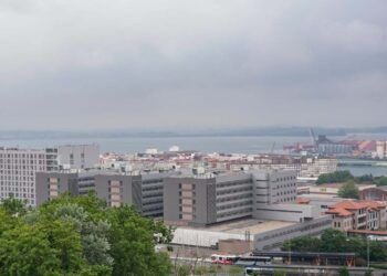 Vista aérea Hospital Valdecilla