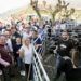 La consejera María Jesús Susinos junto a los ejemplares ganadores en el concurso morfológico