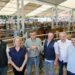 La consejera María Jesús Susinos en la Feria de Los Santos