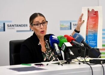 la concejala de Igualdad, Zulema Gancedo, durante la presentación de la campaña