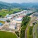 Vista aérea del polígono industrial Tanos-Viérnoles de Torrelavega