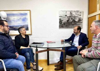 Reunión asociación afectados por el Covid y el ayuntamiento