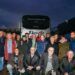 Personas mayores asistentes al Racing-Eldense en una iniciativa contra la soledad no deseada