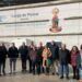Imagen de la delegación del Grupo de Acción Costera Costa da Morte durante su visita a Santoña