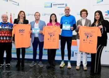 Salida de la San Silvestre en Santander