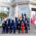 Presidentes con el Rey y presidente de Gobiernos en la foto de familia.