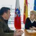 Reunión para concretar las obras de acondicionamiento de varios caminos rurales