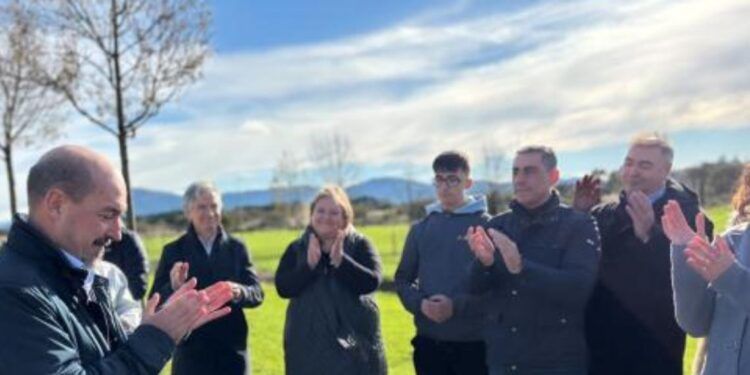 Inaugurado el Bosque del comercio en Santander,