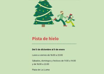 pista de hielo Torrelavega Navidad 2024