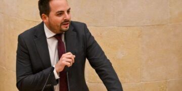 Diputado Aguirre del PP Tramitación Ley de Juventud