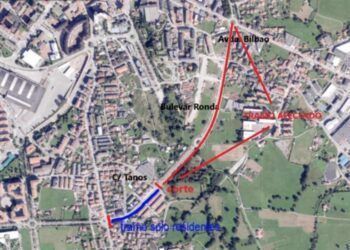 Cortes de Tráfico en Torrelavega por obras