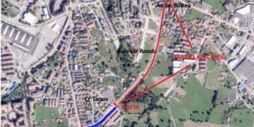 Cortes de Tráfico en Torrelavega por obras