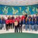 Consejero de Deporte Martínez Abad con el grupo de deportistas cántabros