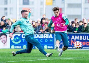 Entrenamiento Previo al partido de Copa del Rey