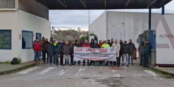 Jornada huelga en Altadis