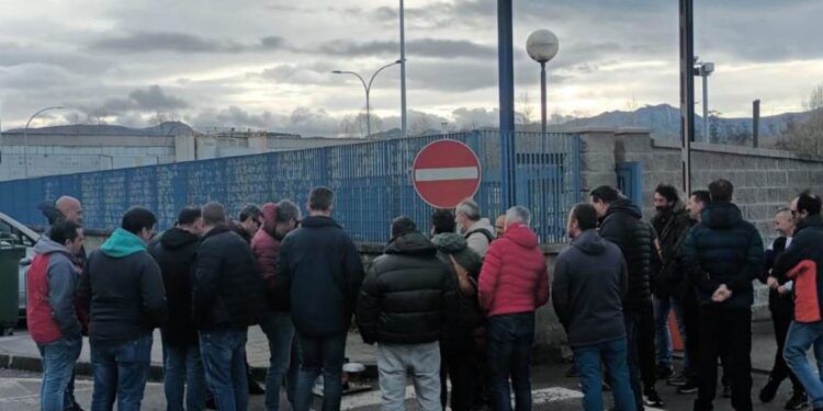 Trabajadores Huelga Fabrica Altadis