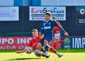Jugada del ultimo partido jugado por el Laredo en San Lazaro