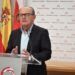 El diputado del PRC Javier López Marcano en rueda de prensa.