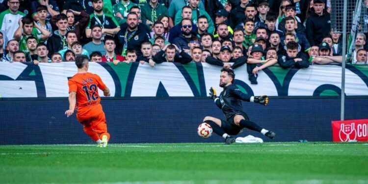 El Racing cae en el añadido en Copa del Rey ante el Celta