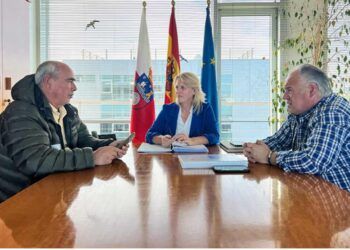 Reunión consejera con el alcalde de Saro