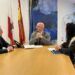 Reunión alcalde de Cayón con el Consejero de Sanidad