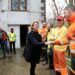 Susinos con los bomberos forestales