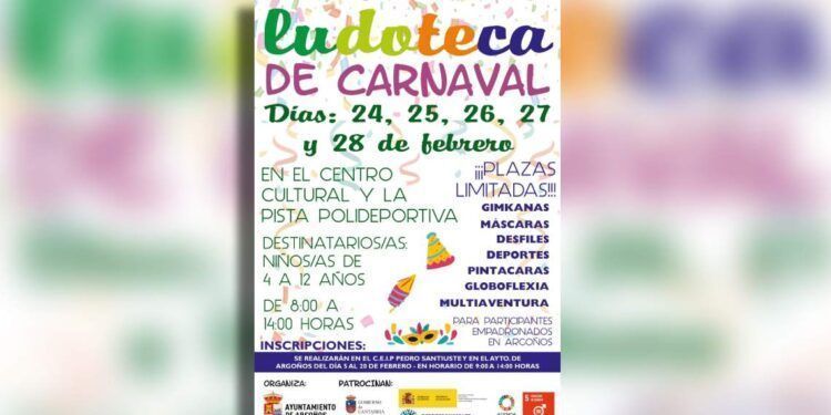 Argoños cartel carnaval