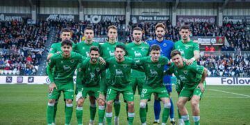 primera derrota del año del Racing ante el Burgos