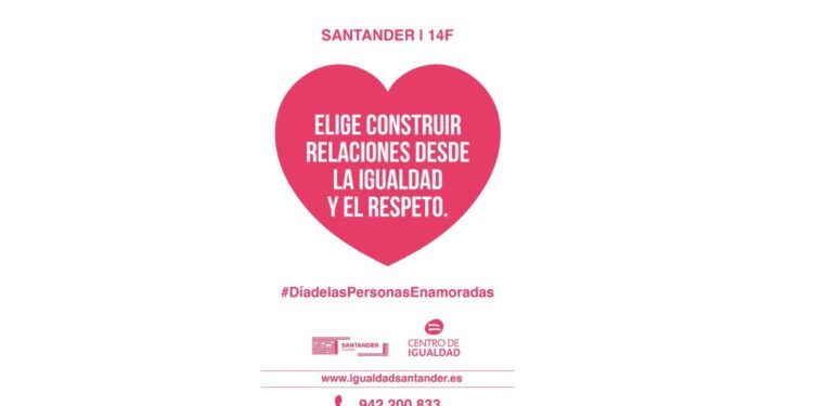 Cartel Campaña Personas Enamoradas