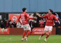 El CD Laredo, logro un meritorio empate ante el avilés