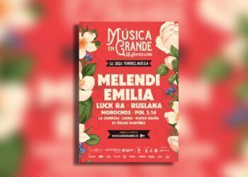 Cartel Musica en Grande