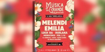 Cartel Musica en Grande